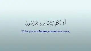 68 сура аль Калям (Письменная трость)