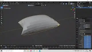 How to make realistic pillow in blender. #blender3d