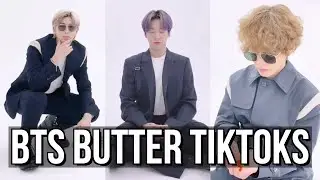 BTS Butter TIKTOK COMPILATION