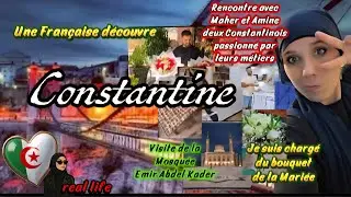 Une Française découvre Constantine 🇩🇿, visite de la Mosquée Emir Abdelkader, échanges inspirants