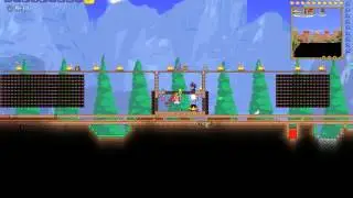 Terraria 1.3 Vortex Bow (Phantasm) VS. Golem