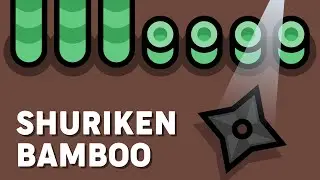 Shuriken Bamboo - 2 Player Games