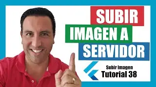 🔺 Subir Imagen a Servidor (Server) 🏝 📷- Dio - Tutorial 38 .- Flutter tutorial en español