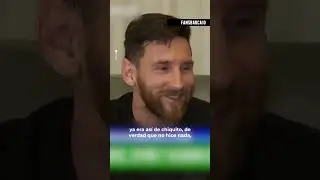 La HUMILDAD de MESSI. Fue DIOS quien me hizo jugar así. Lionel Andrés Messi