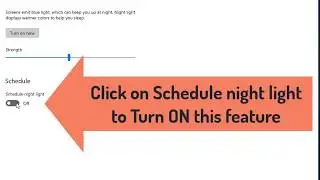 How to Automatic Turn ON/OFF Night Light in Windows 10/ऑटोमैटिक तरीके से Night Light ऑन/ऑफ कैसे करें