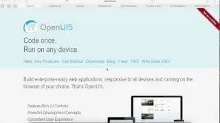 Lesson 1. Introduction. What is OpenUI5?