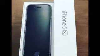 Обзор нового IPhone 5se / Review of the new IPhone 5se.