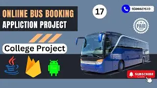 P-17 bus booking app android studio | bus ticket booking app android studio | bus ticket booking app