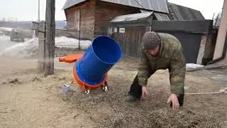 Дробилка-сенорезка 