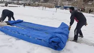 how to fold parachute after fly.