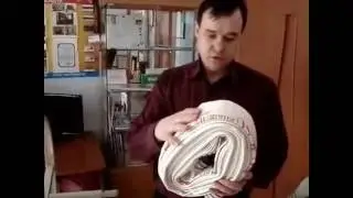 перекатка рукава на новое ребро