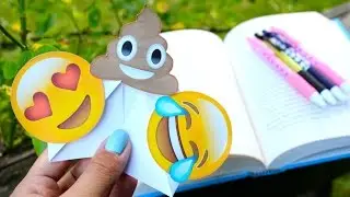 Back To School: DIY EMOJI BOOKMARKS +Giveaway!