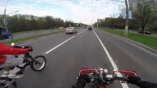 покатушка на электровелосипеде с титаном