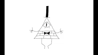 How to draw a Bill Cipher? Gravity Falls! Как нарисовать Билла Шифра?