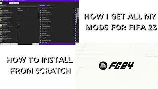 FIFA 23 MOD FC 24| EASY WAY TO DOWNLOAD AND INSTALL FIFA 23 MODS FROM SCRATCH| ALL YOU NEED TO KNOW