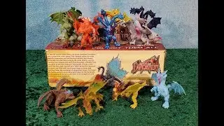 Fierce Dragon Toys From Vale For Toys Opening Whole Box