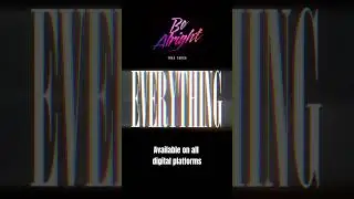 If you haven't heard my latest single "Be Alright," you're missing out!