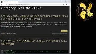 How to program your NVIDIA Graphics Card | GPU Programming | CUDA Programming | CUDA Toolkit 9 & 10