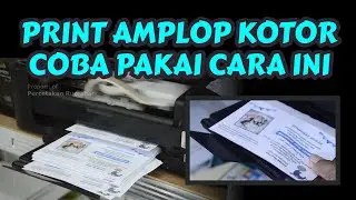 print amplop kotor, atasi dengan ini