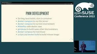 openSUSE Conference 2022 - making a switch from docker to podman in development environment