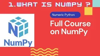 1 Python : What is NumPy ?