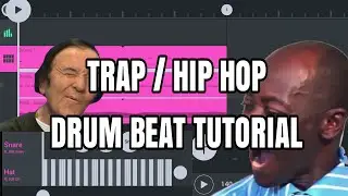 HOW TO MAKE A SIMPLE TRAP DRUMS ON FL STUDIO MOBILE