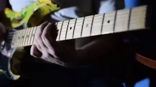 Improvisation on funky backing track