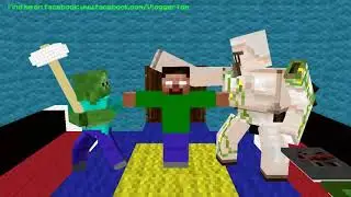 Minecraft master school animation