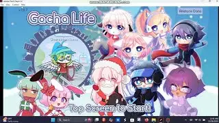 Gacha Life 1.0.7 running on PC, with Flash Player! (Read Desc)