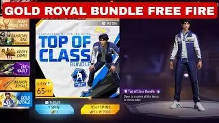 GOLD ROYAL BUNDLE FREE FIRE MAX | NEW VIDEO