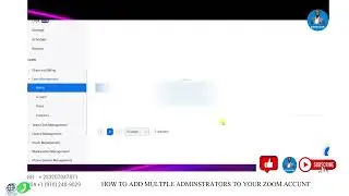 How To Add Multiple Administrators To Your Zoom Account - 2023