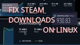 Steam Downloads Slow On Linux?! FIX IT