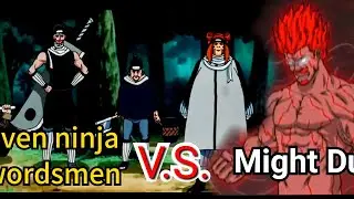 Might Duy VS Seven Ninja Swordsmen.( fan made) (part 1)