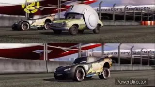 Cars 2 the video game #66 Gunner Acer and Carbon Fiber Lighting Attack on Runaway Tour