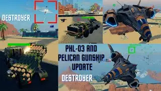 PHL-03 and PELICAN GUNSHIP Update in Military Tycoon Roblox