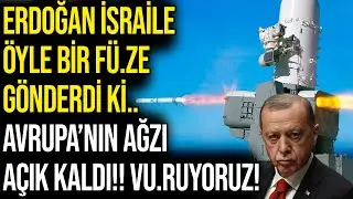 ERDOĞAN İSRAİLE ÖYLE BİR FÜ.ZE GÖNDERDİ Kİ.. AVRUPA’nın AĞZI AÇIK KALDI!! VU.RUYORUZ!