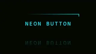 create an animated neon buttton using html and css