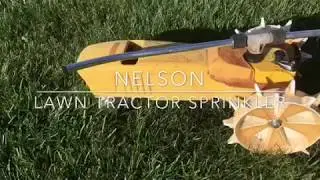 How to fix the gears in a Nelson Lawn Tractor Traveling Sprinkler.