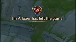 The worst feeling I ever had in LoL