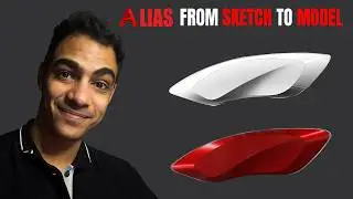 Learn Autodesk Alias - Sketch to Surface tutorial in under 1 hour!