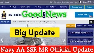 Navy AA SSR & MR New Vacancy 2022 | Online Exam | Navy Mr Notification Out