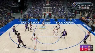 NBA 2K22 Finals Los Angeles Lakers vs Detroit Pistons next gen @NBA2K2 @2k