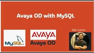 Avaya OD with MySQL | Read the Manual