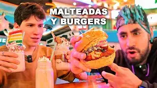Hamburguesas EXÓTICAS y Malteadas de TOCINO! Dando el Rol #12