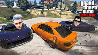 ВЫЖИВАНИЕ ДВОЕМ В СУМО GTA 5 ONLINE