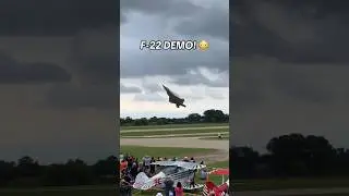 F-22 RAPTOR DEMO! 🔥 #shorts