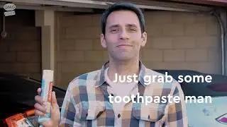 Toothpaste On Headlights