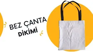 Kendin Yap || Basit bez çanta dikimi || Zeynep