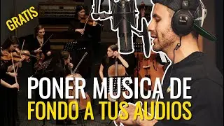 Como Poner Música de Fondo a un Audio de Voz GRATIS