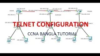 Cisco Router Telnet Configuration in Packet Tracer Step by Step | Enable Telnet on a Cisco Router